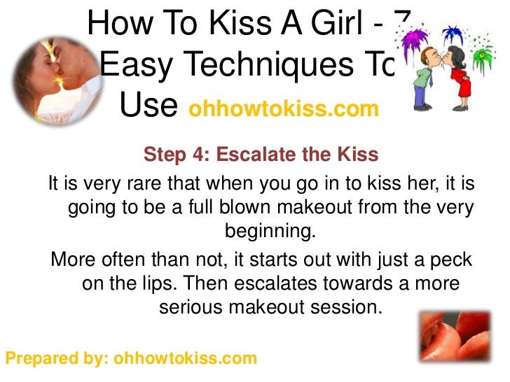 How To Start Kissing A Girl How To Start Kissing A Girl
